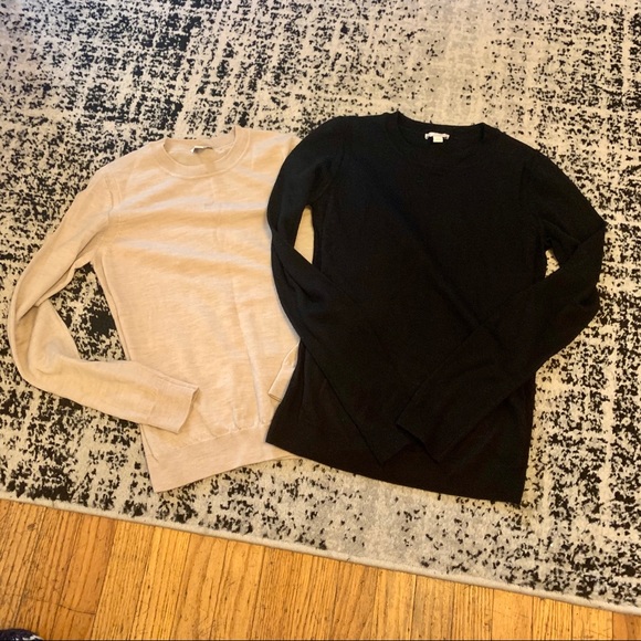 100% Merino Wool Sweater, Sz Medium, Tan Only - Picture 2 of 9